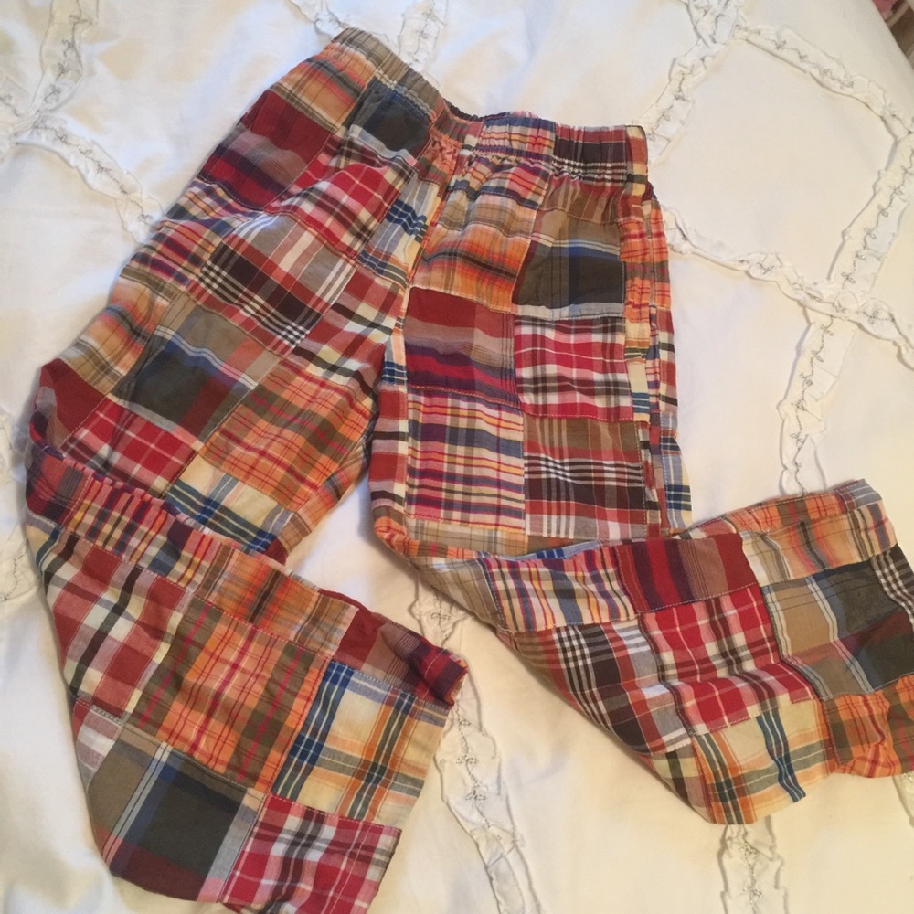 Kelly’s Kids Madras Pants